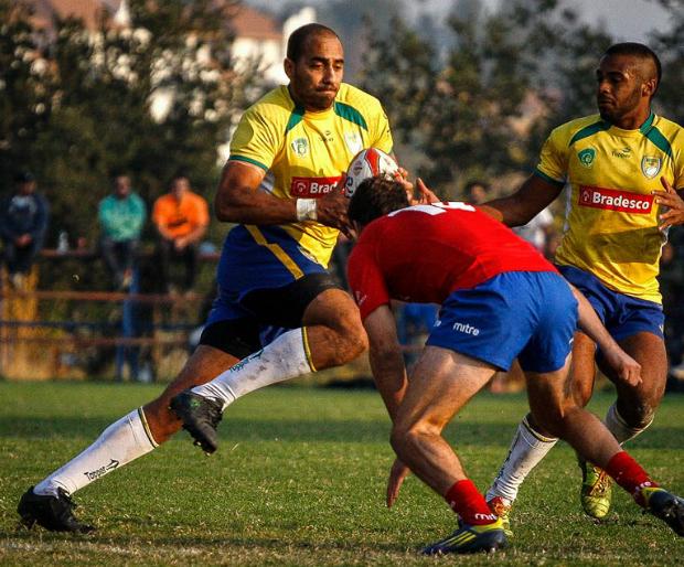 Sem conseguir repetir o feito de 2014, o rúgbi XV brasileiro caiu para o Chile no Sul-Americano