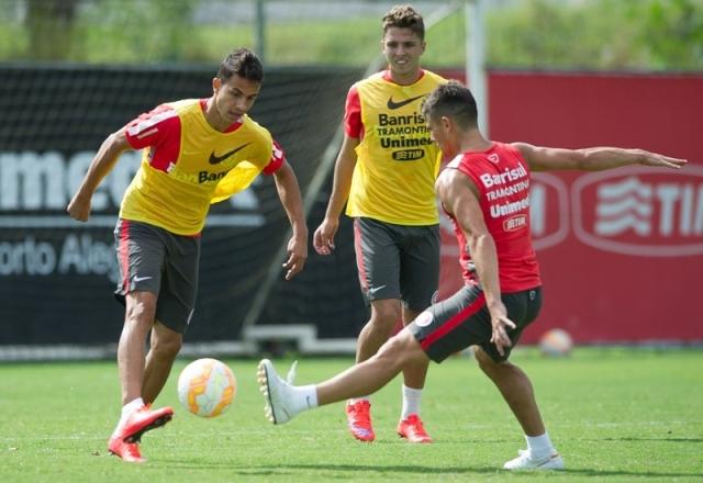 O elenco do Internacional se reapresentou nesta segunda-feira após o empate sem gols contra o Grêmio
