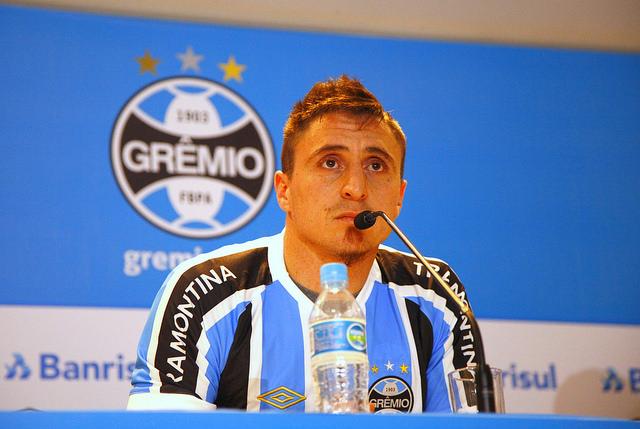 Cristian Rodríguez é opção para o técnico Luiz Felipe Scolari