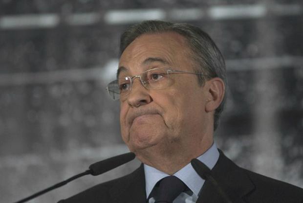 Real Madrid do presidente Florentino Pérez (foto) pode ser impedido de contratar por uma temporada inteira