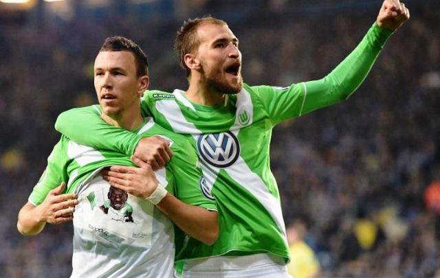 Wolfsburg venceu com tranquilidade, por 4 a 0, e vai à decisão da Copa da Alemanha
