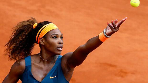 A americana Serena Williams avançou á terceira rodada do WTA de Madri, no saibro espanhol (Foto: Patrick Kovarik)