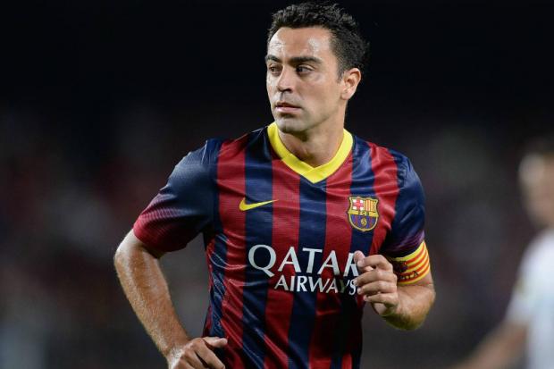 No Barça desde os 11 anos, Xavi tem 18 temporadas seguidas como profissional do clube (Foto: Lluis Gene)