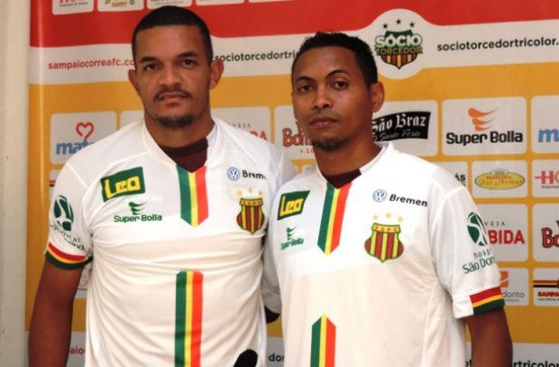 Jheimy (E) e Alex Maranhão (D) também farão parte do elenco tricolor na Segundona