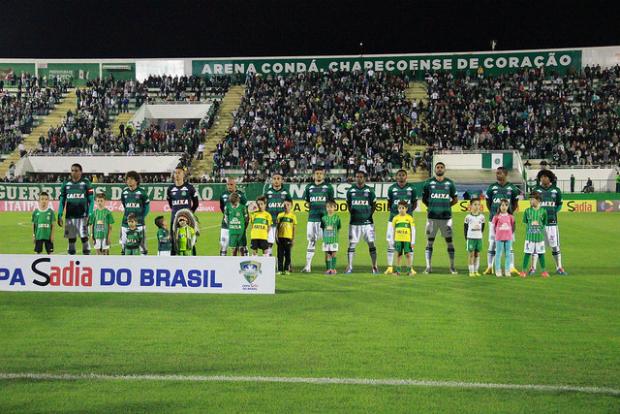 Jogo na Arena Condá serviu para arrecadar R$ 23.116,95 para vítimas de tornados em Santa Catarina