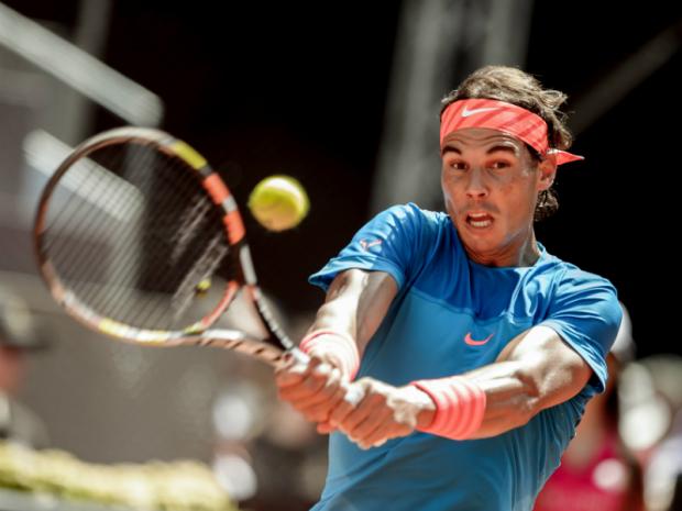 Rafael Nadal fez 2 a 0 sobre Grigor Dimitrov e chegou à semifinal em Madri