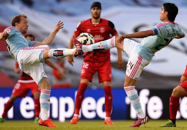 O Sevilla perdeu a chance de encostar no Valencia ao empatar fora de casa com o Celta de Vigo