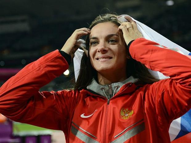 A saltadora russa Yelena Isinbayeva foi alçada à comandante das Forças Armadas da Rússia