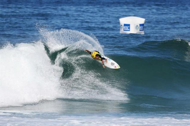 Adriano de Souza, o Mineirinho, foi eliminado pelo neozelandês Ricardo Christie no Rio de Janeiro (Foto: Kelly Cestari)