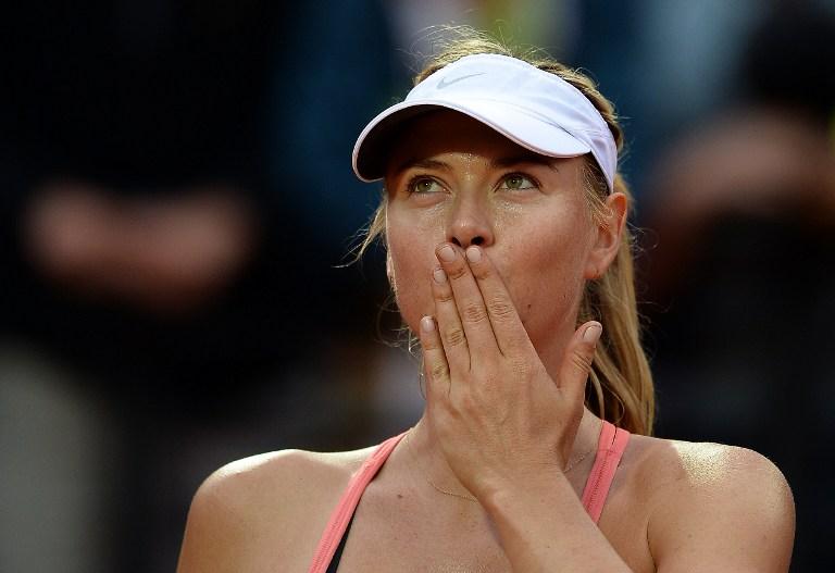 A tenista russa Maria Sharapova busca o tricampeonato da competição romana. Foto: Filippo Monteforte