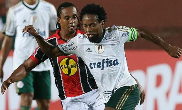 O capitão Zé Roberto pediu foco contra o Goiás (Foto: César Greco/Ag. Palmeiras)