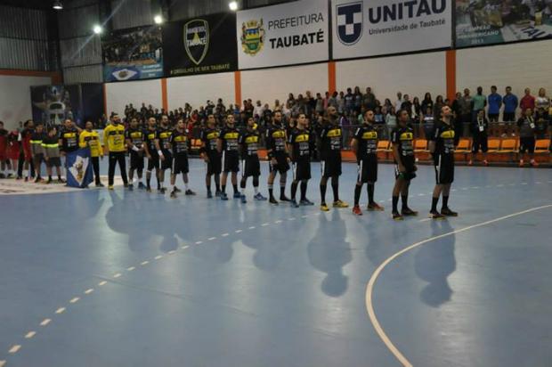 O TCC/Unitau/Fecormeciários/Taubaté estreou com o pé direito no Campeonato Pan-Americano Masculino de Clubes de handebo