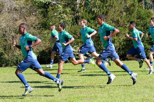 O Goiás realizou um treino em Itu, na manhã desta quinta-feira, já de olho no duelo contra o Palmeiras