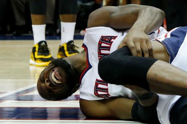 A lesão de Carroll é bem menos grave do que o esperado; ala pode retornar nesta sexta-feira para o jogo 2 com os Cavs