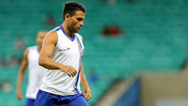 O atacante Maxi Biancucchi será desfalque do Bahia contra o CRB