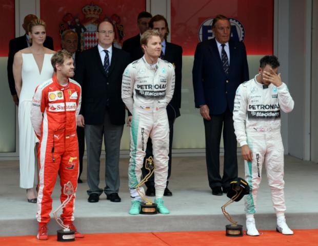 Lewis Hamilton liderou todo o GP de Mônaco, mas acabou a prova apenas em terceiro