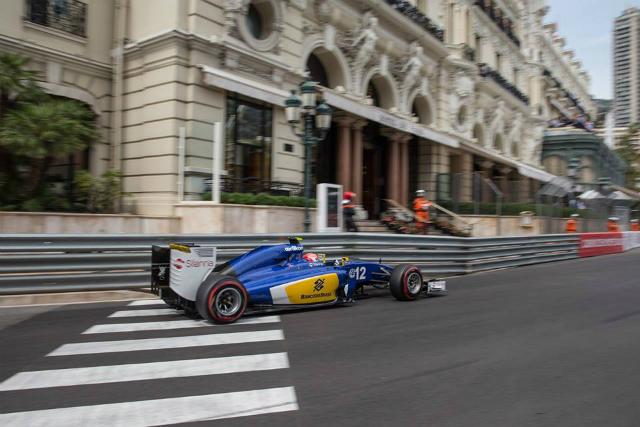 O brasileiro Felipe Nasr, da Sauber, conseguiu somar pontos em Mônaco, com a nona posição (Foto: Sauber)