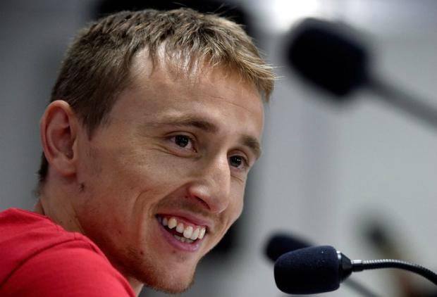 Lesionado, o croata Luka Modric espera deixar a