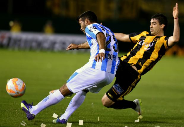 Na partida de ida, no Paraguai, o Guaraní venceu os argentinos por 1 a 0