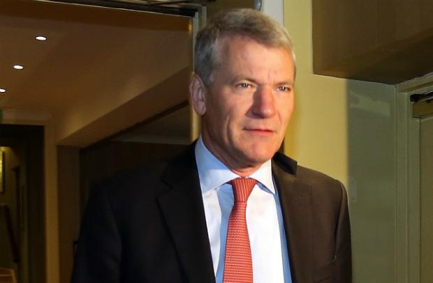Eleito há dois meses, David Gill desistiu do cargo de vice-presidente da Fifa (Foto: PAUL FAITH / AFP)