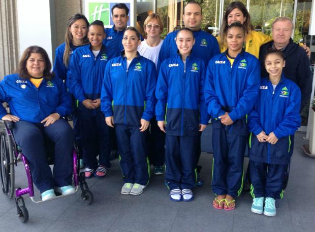 A delegação brasileira conseguiu bons resultados no Flanders International Team Challenge