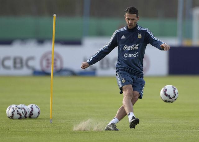 Martin Demichelis vê Copa América 2015 como sua última missão pela Argentina (Foto:Juan Mabromata)