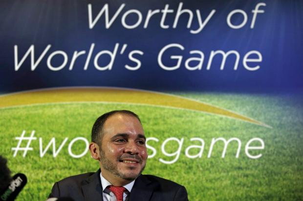Ali Bin al-Hussein foi único candidato de oposição a Blatter nas eleições realizadas na última sexta-feira (Foto: ADRIAN DENNIS / AFP)