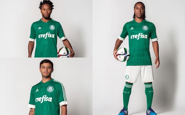 A nova camisa do Palmeiras é inspirada no tom de verde das esmeraldas