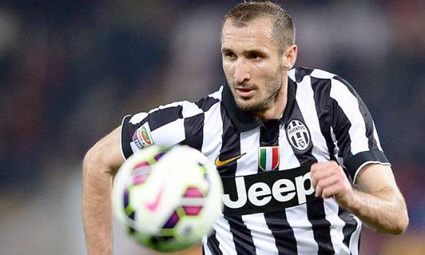 Chiellini vira dúvida contra o Barcelona no sábado (Foto: Filippo Monteforte/ AFP)