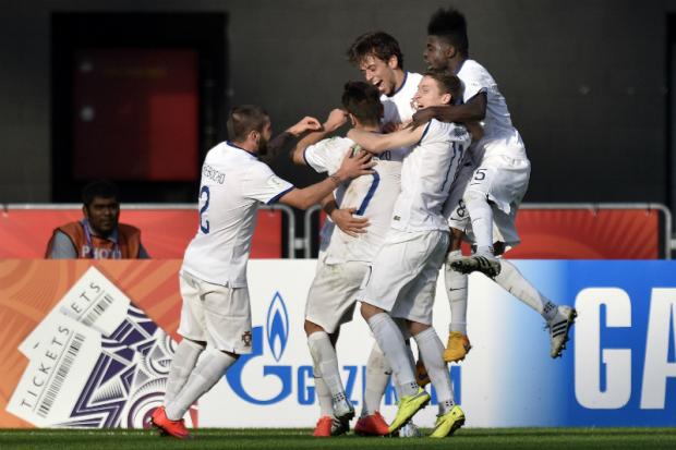 Vitória leva seleção portuguesa à segunda fase com aproveitamento perfeito no Mundial Sub-20 (Foto: Marty Melville)