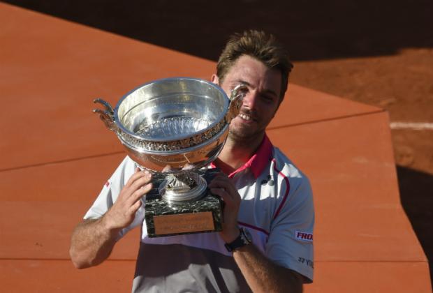 Stanislas Wawrinka conquistou o título de Roland Garros com vitória sobre Novak Djokovic