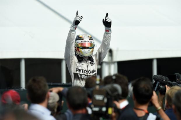 Lewis Hamilton venceu no Canadá com Nico Rosberg em segundo e Valtteri Bottas em terceiro