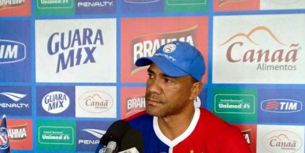 O técnico Sérgio Soares acredita em evolução do Bahia na Série B