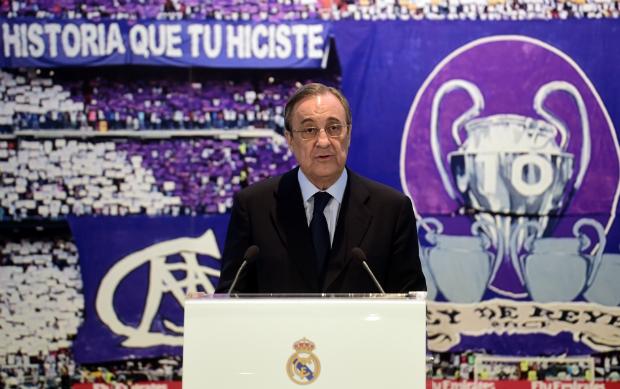 O clube de Florentino Pérez não conquistou a