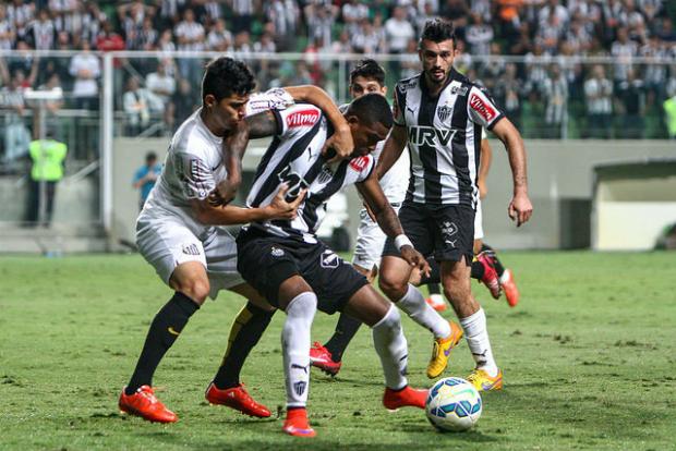 Após empate com o Santos, jogadores do Atlético-MG ganharam folga para descansar e pensar nos erros cometidos em campo
