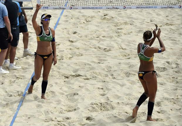 Ágatha (E) e Bárbara (D) mantiveram a boa fase nesta sexta-feira