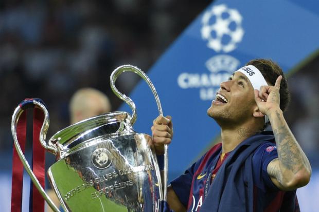 Campeão da Champions League, Neymar sobe de patamar no futebol europeu (Foto: Lluis Gene)