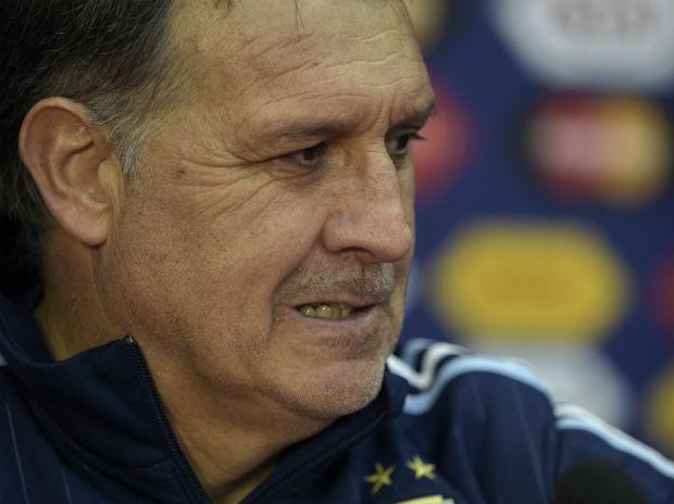 Técnico argentino minimizou pressão em jogo contra o Uruguai (Foto: Juan Mabromata)
