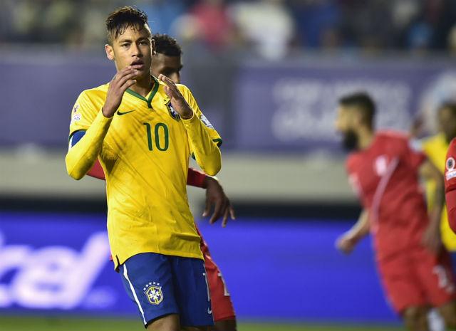 Fora dos melhores do Espanhol, Neymar representa Brasil na seleção da 1ª rodada da Copa América (Foto:Rodrigo Buendia)