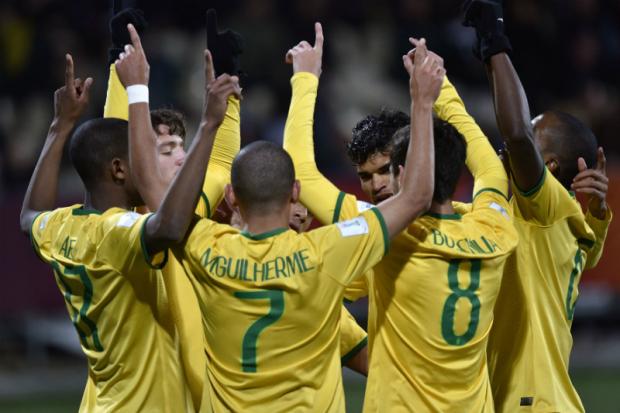 Seleção atropelou Senegal nesta madrugada e garantiu lugar na final do Mundial sub-20 (Foto: Marty Melville)