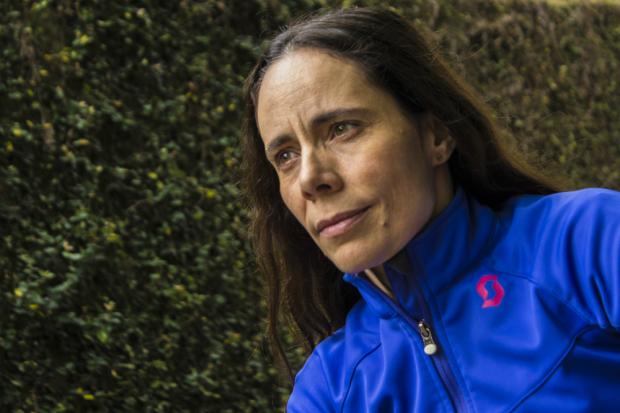 Jaqueline Mourão veio ao Brasil para realizar uma bateria de exames e testes físicos (Foto:Murilo Rezende/Seppia)