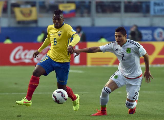 Equador conquistou os primeiros três pontos na Copa América (Foto: Nelson Almeida)