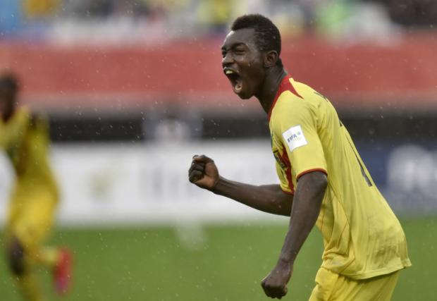 O meia Adama Traore levou Mali à terceira colocação e foi eleito o melhor jogador do Mundial