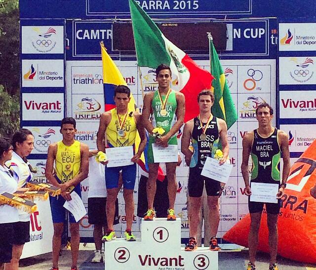 Buscando vaga nas Olimpíadas, o jovem Bruno Lass ficou em terceiro lugar na Copa Continental em Ibarra