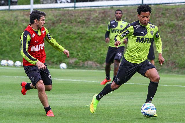 Elenco do galo treina forte para o duelo contra o Joinville neste domingo (Foto: Divulgação/Atlético-MG)