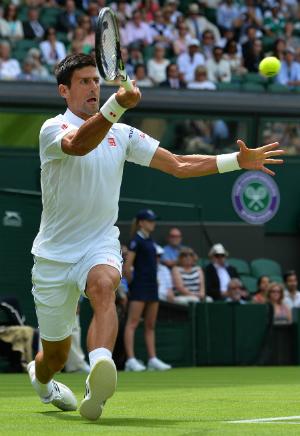 Novak Djokovic estreou com vitória sobre alemão em Wimbledon (Foto: Glyn Kirk)