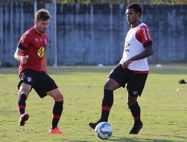 JEC fez o último treinamento antes de enfrentar o Flamengo, pelo Campeonato Brasileiro