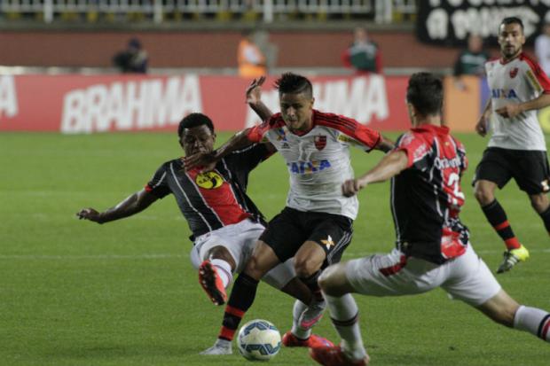 O Joinville não conseguiu evitar a derrota em casa nesta quarta-feira (Foto: Gilvan de Souza/Flamengo)