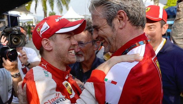 Arrivabene considera Sebastian Vettel um substituto à altura para Alonso e vê Ferrari mais confiante