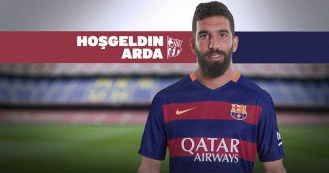 Arda Turan anunciou em seu site oficial a transferência para o atal campeão europeu